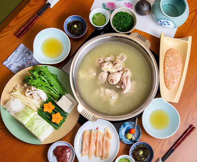 こだわりの水炊き